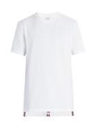 Thom Browne Striped-trim Cotton Piqu T-shirt