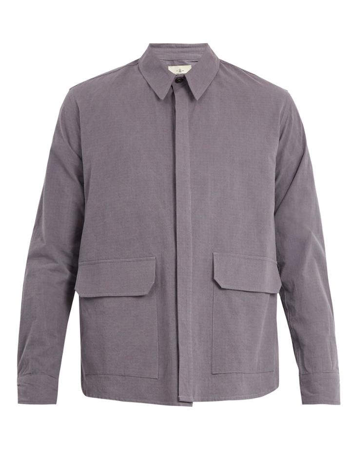 The Lost Explorer Sloth Cotton Ripstop-stitch Jacket