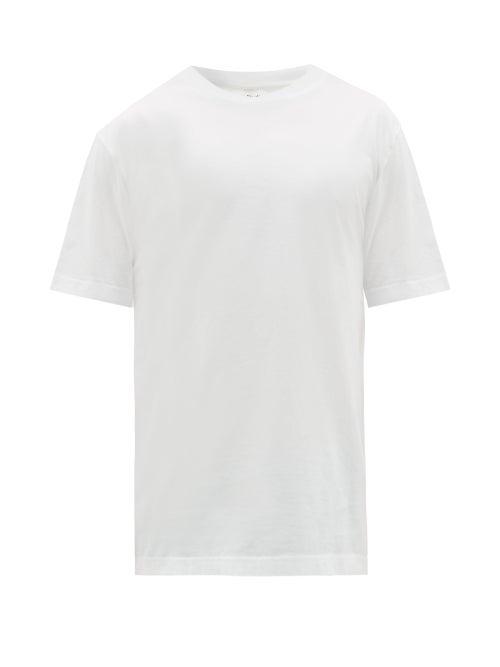 Matchesfashion.com Acne Studios - Everest Cotton-jersey T-shirt - Mens - White