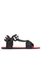 Matchesfashion.com Gucci - Crystal Embellished Sandals - Womens - Black Red