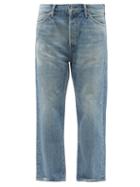 Matchesfashion.com Chimala - Cropped Wide-leg Selvedge-denim Boyfriend Jeans - Womens - Denim