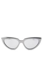 Balenciaga - Cat-eye Acetate Sunglasses - Womens - Silver