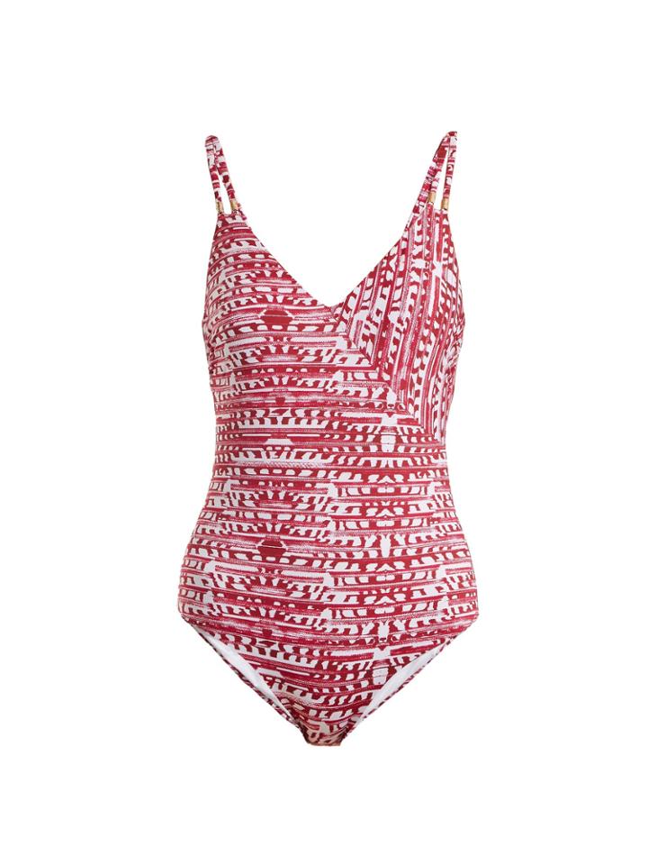 Biondi Ceylon-print Swimsuit