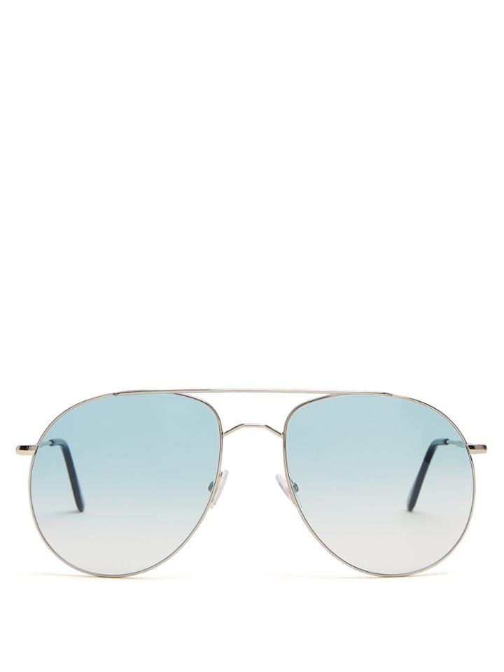 Andy Wolf Anatol Oversized Aviator Sunglasses