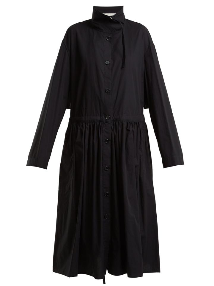 Lemaire Drawstring Cotton-poplin Parka Jacket