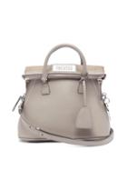 Matchesfashion.com Maison Margiela - 5ac Small Grained Leather Shoulder Bag - Womens - Grey