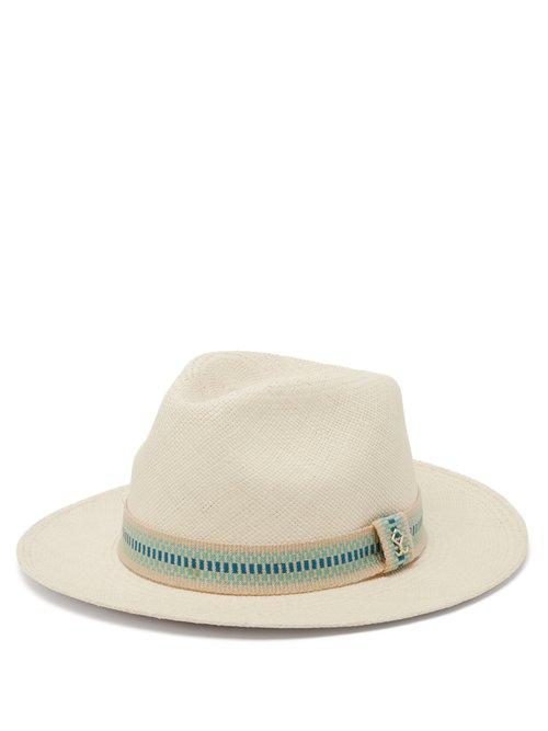 Matchesfashion.com Yosuzi - Nico Straw Hat - Mens - Beige