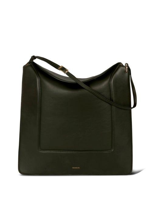 Wandler - Penelope Leather Tote Bag - Womens - Dark Green