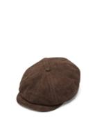 Matchesfashion.com Lock & Co. Hatters - Tremelo Goatskin Leather Flat Cap - Mens - Brown