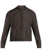 Wooyoungmi Square-print Bomber Jacket