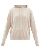 Lisa Yang - Luella Fine-knit Cashmere Hooded Sweatshirt - Womens - Beige