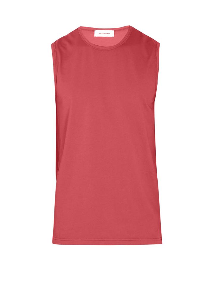 Wales Bonner Sleeveless Cotton T-shirt