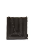 Matchesfashion.com Jil Sander - Tangle Medium Quilted-leather Shoulder Bag - Womens - Black