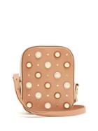 Diane Von Furstenberg Stud-embellished Leather Cross-body Bag