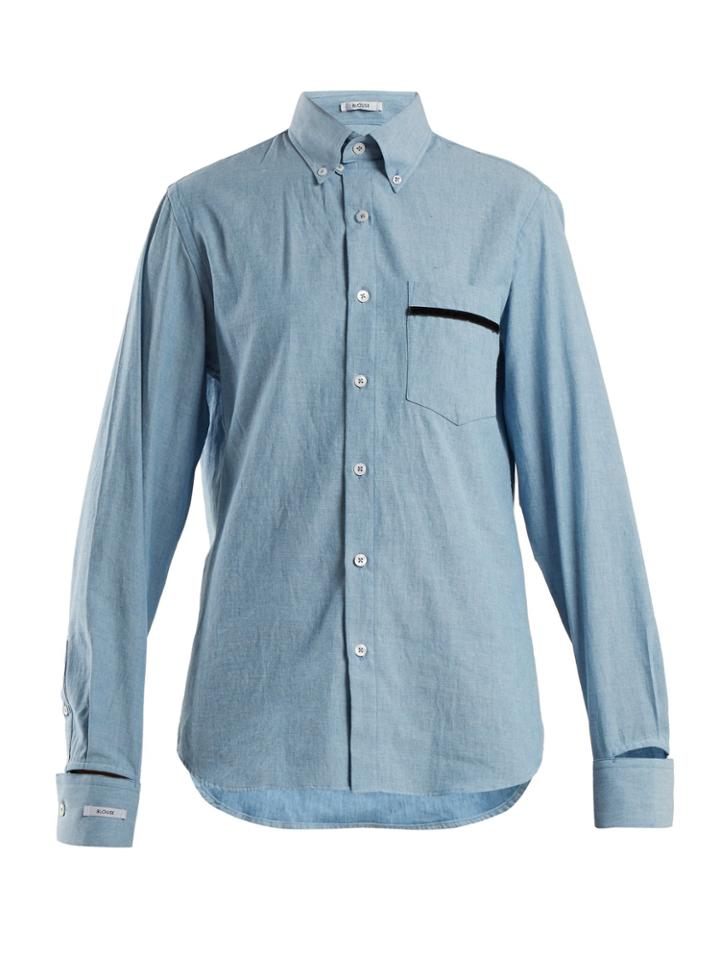 Blouse Novus Patch-pocket Cotton Shirt