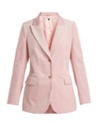 Bella Freud Isaacs Tailored Velvet Jacket