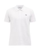 Maison Kitsun - Fox-patch Cotton-piqu Polo Shirt - Mens - White