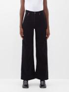 Citizens Of Humanity - Paloma Corduroy Wide-leg Trousers - Womens - Black