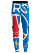 Matchesfashion.com Koch - Paris Saint Germain Print Neoprene Trousers - Womens - Blue Print
