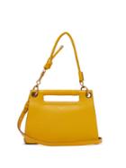Matchesfashion.com Givenchy - The Whip Small Cut Out Leather Cross Body Bag - Womens - Dark Yellow