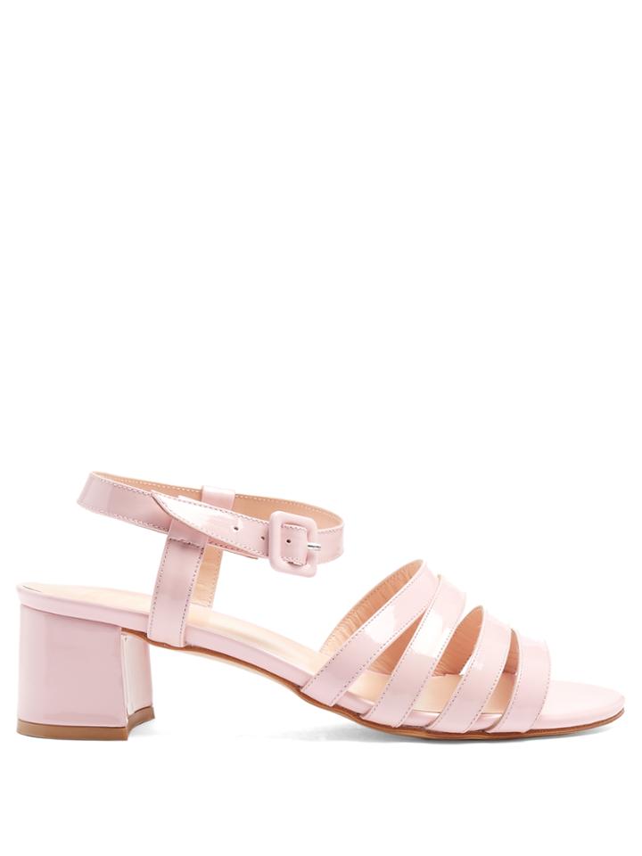 Maryam Nassir Zadeh Palma Patent-leather Sandals
