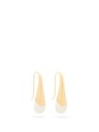 Matchesfashion.com Marni - Blow Up Teardrop Earrings - Womens - White Gold