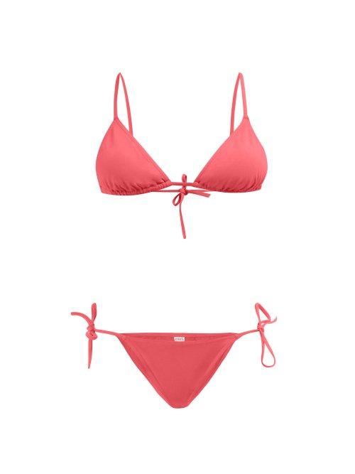 Matchesfashion.com Eres - Mouna + Malou Triangle Bikini Set - Womens - Pink