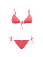 Matchesfashion.com Eres - Mouna + Malou Triangle Bikini Set - Womens - Pink