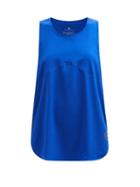 Adidas By Stella Mccartney - Truestrength Abstract-print Tank Top - Womens - Blue