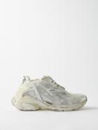 Balenciaga - Runner Mesh And Faux Leather Trainers - Womens - White