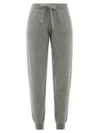 Matchesfashion.com Allude - Tapered Leg Virgin Wool Blend Track Pants - Womens - Grey
