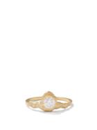 Elhanati - Iman Lux Diamond & 18kt Gold Ring - Womens - Yellow Gold