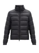 Matchesfashion.com Moncler - Soreiller Quilted-down Hooded Jacket - Mens - Black