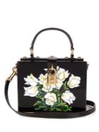 Dolce & Gabbana Dolce Box Tulip-print Plexiglass Bag