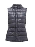 Matchesfashion.com Herno - Giulia Quilted Down Gilet - Womens - Navy