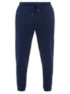 Derek Rose - Quinn Cotton-blend Jersey Track Pants - Mens - Navy