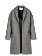 Raey Boucl Cotton And Mohair-blend Blanket Coat
