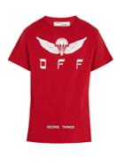 Off-white Parachute-print Cotton T-shirt