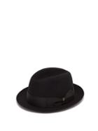 Matchesfashion.com Borsalino - Alessandria Felt Hat - Mens - Black