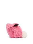 Matchesfashion.com Loewe - Bunny Shearling Coin Purse - Womens - Pink