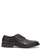 Matchesfashion.com O'keeffe - Felix Grained Leather Derby Shoes - Mens - Black