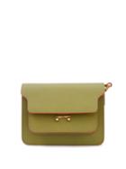Ladies Bags Marni - Trunk Mini Leather Cross-body Bag - Womens - Green