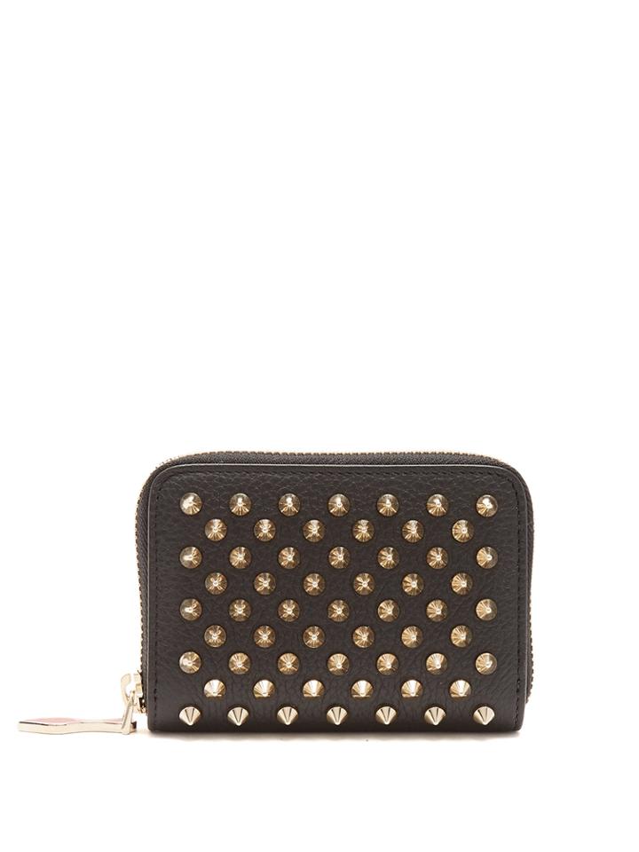 Christian Louboutin Panettone Zip-around Leather Coin Purse