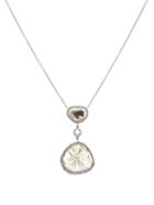 Susan Foster Diamond Slice & White-gold Necklace