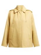 Matchesfashion.com Joseph - Carbon Hooded Wool Blend Coat - Womens - Camel