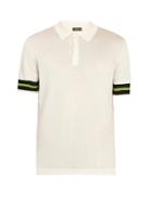 Berluti Ribbed-cuff Polo Shirt