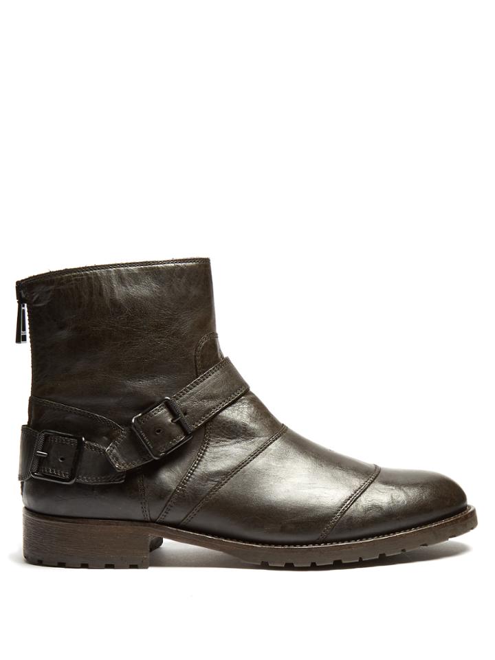 Belstaff Trialmaster Leather Boots