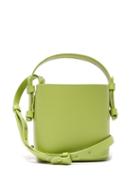 Matchesfashion.com Nico Giani - Adenia Mini Leather Bucket Bag - Womens - Light Green
