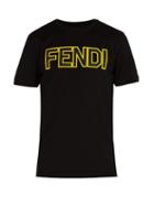 Matchesfashion.com Fendi - College 3d Logo Print T Shirt - Mens - Black
