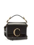 Matchesfashion.com Chlo - The C Mini Leather Cross-body Bag - Womens - Black